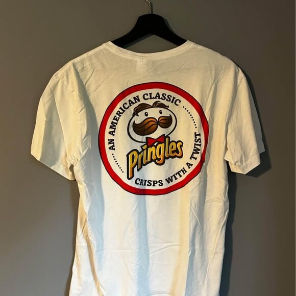 Pringles x H&M Graphic Tee – White – Size Medium - Picture 2 of 3